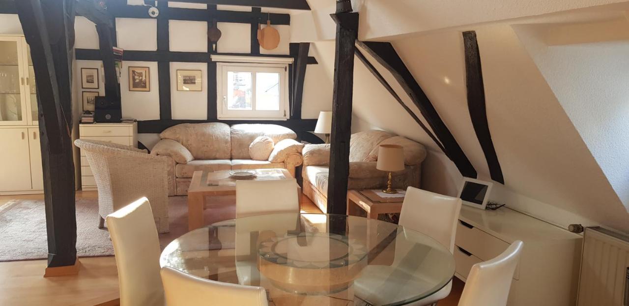 בופארד Penthouse Im Historischen Fachwerkhaus Mit Grosser Dachterrasse An Zentralster Lage מראה חיצוני תמונה